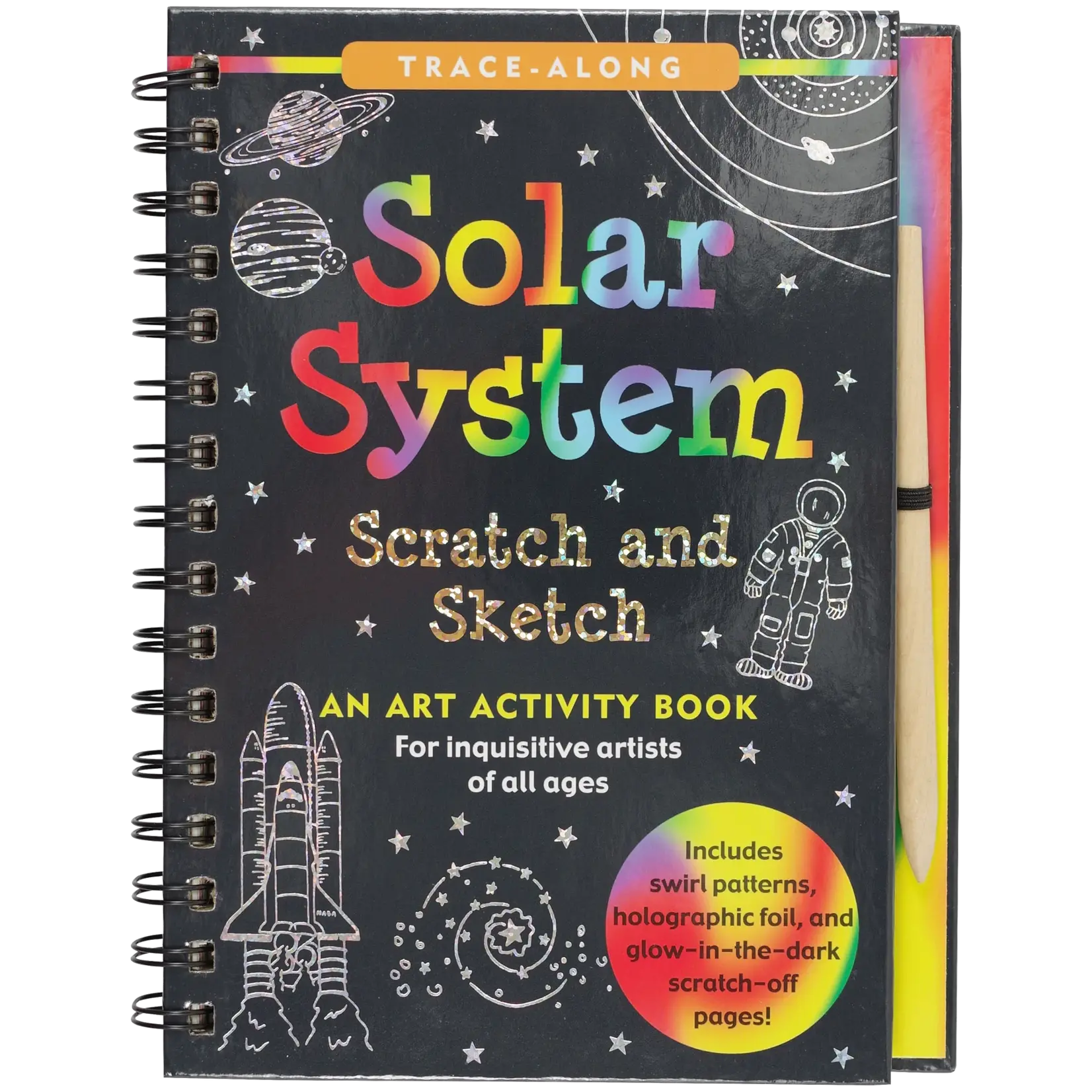 Peter Pauper Press Scratch & Sketch Solar System