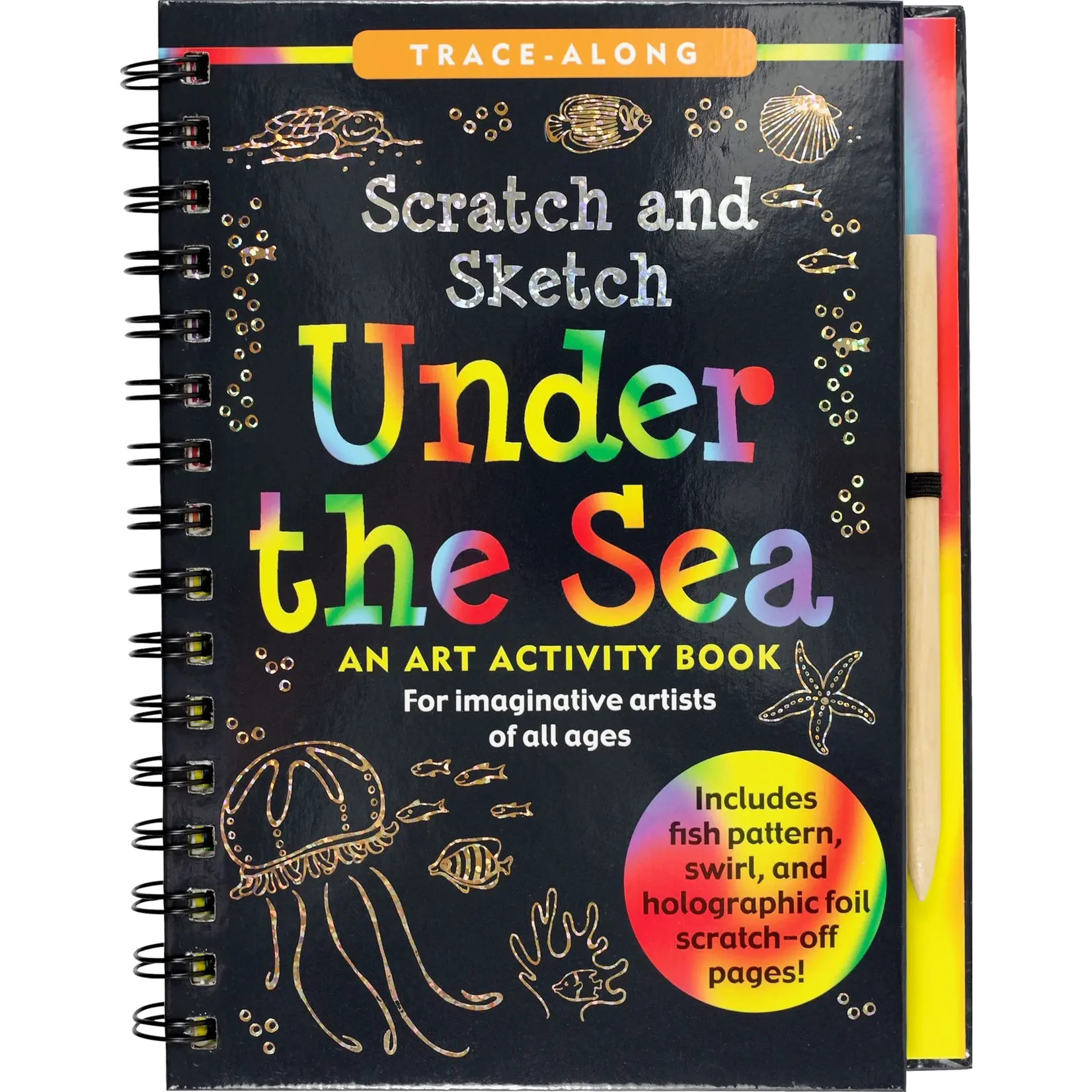 Peter Pauper Press Scratch & Sketch Under the Sea
