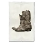 Barloga Studios Boots 20 X 30 Nepalese Handmade Paper