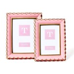 Two's Company Scalloped Picture Frame 4x6