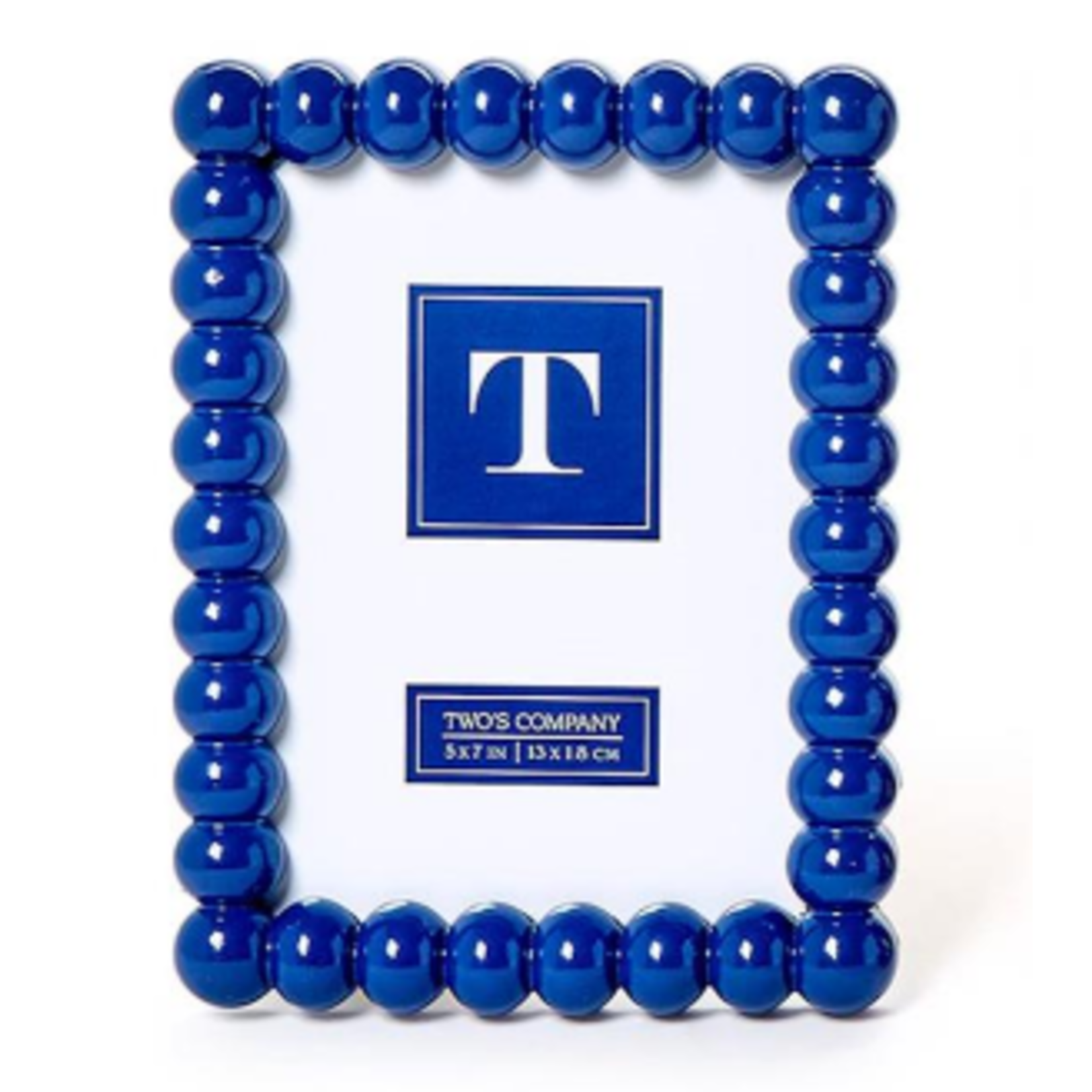 Two's Company Hobnail 5" x 7" Photo Frame