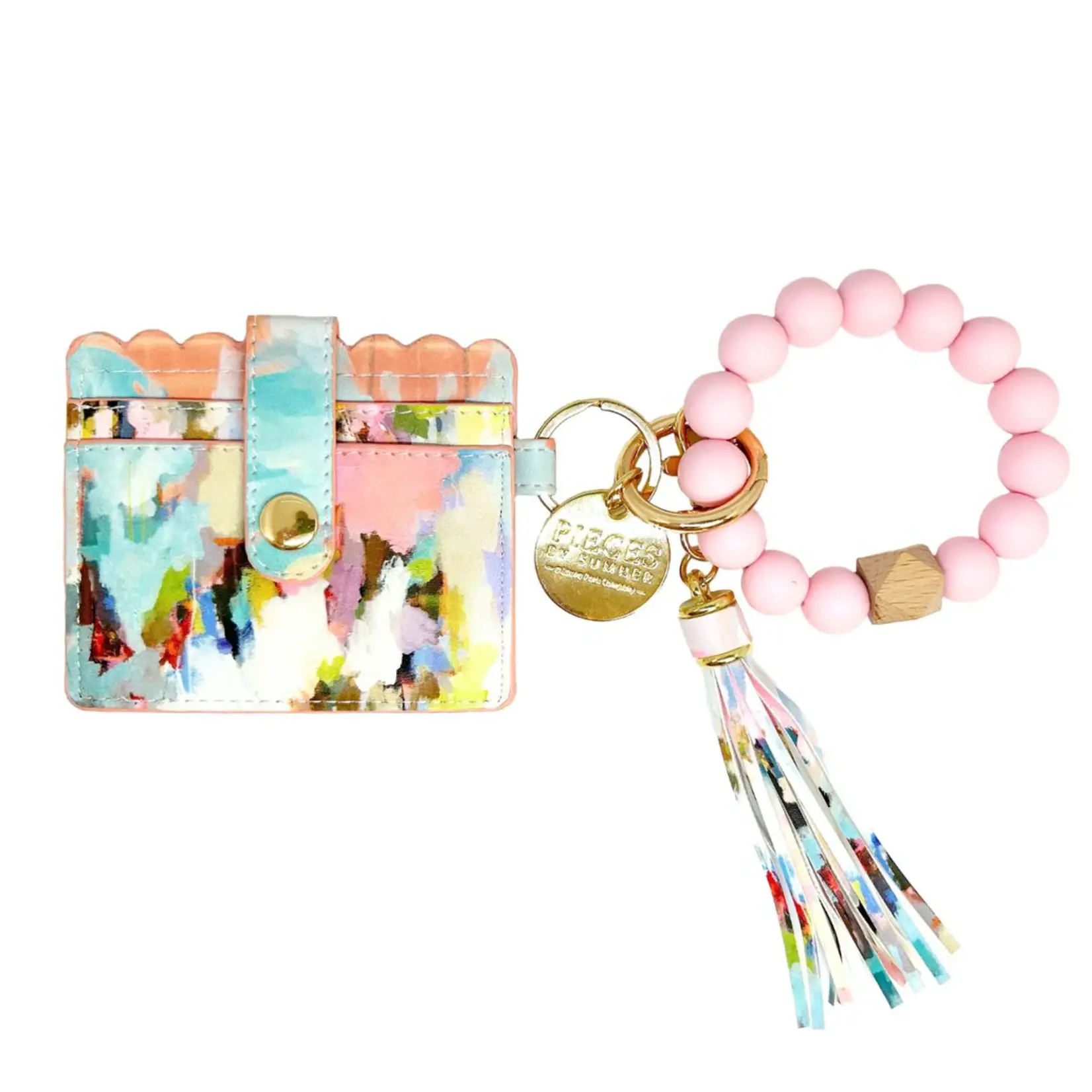 Laura Park Keychain Wristlet Wallet Brooks Avenue