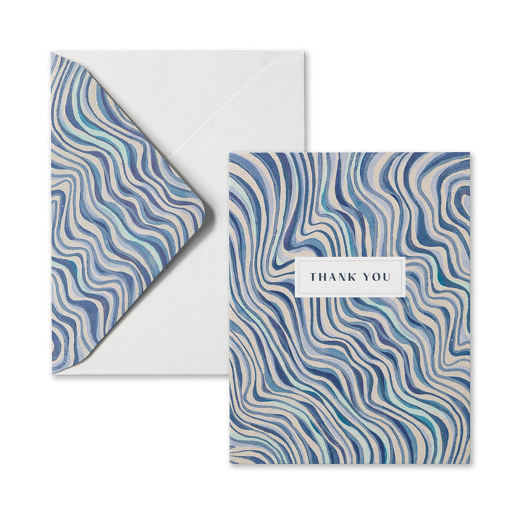 Compendium Rippling Wave Boxed Blank Note Cards