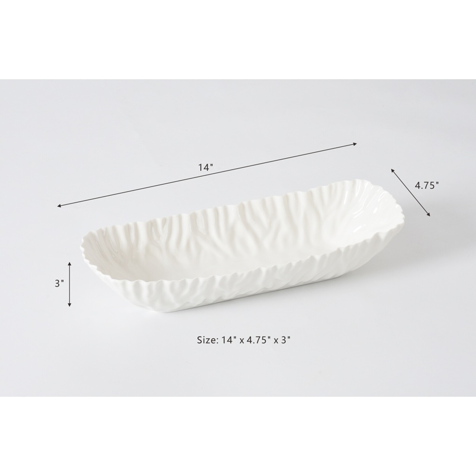 Pampa Bay Mascali Deep Rectangular Server