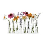 Two's Company Set of 8 Hinged Tube Flower Vases
