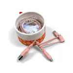 Tech Candy Eco Charge Long Range USB Cable Pink