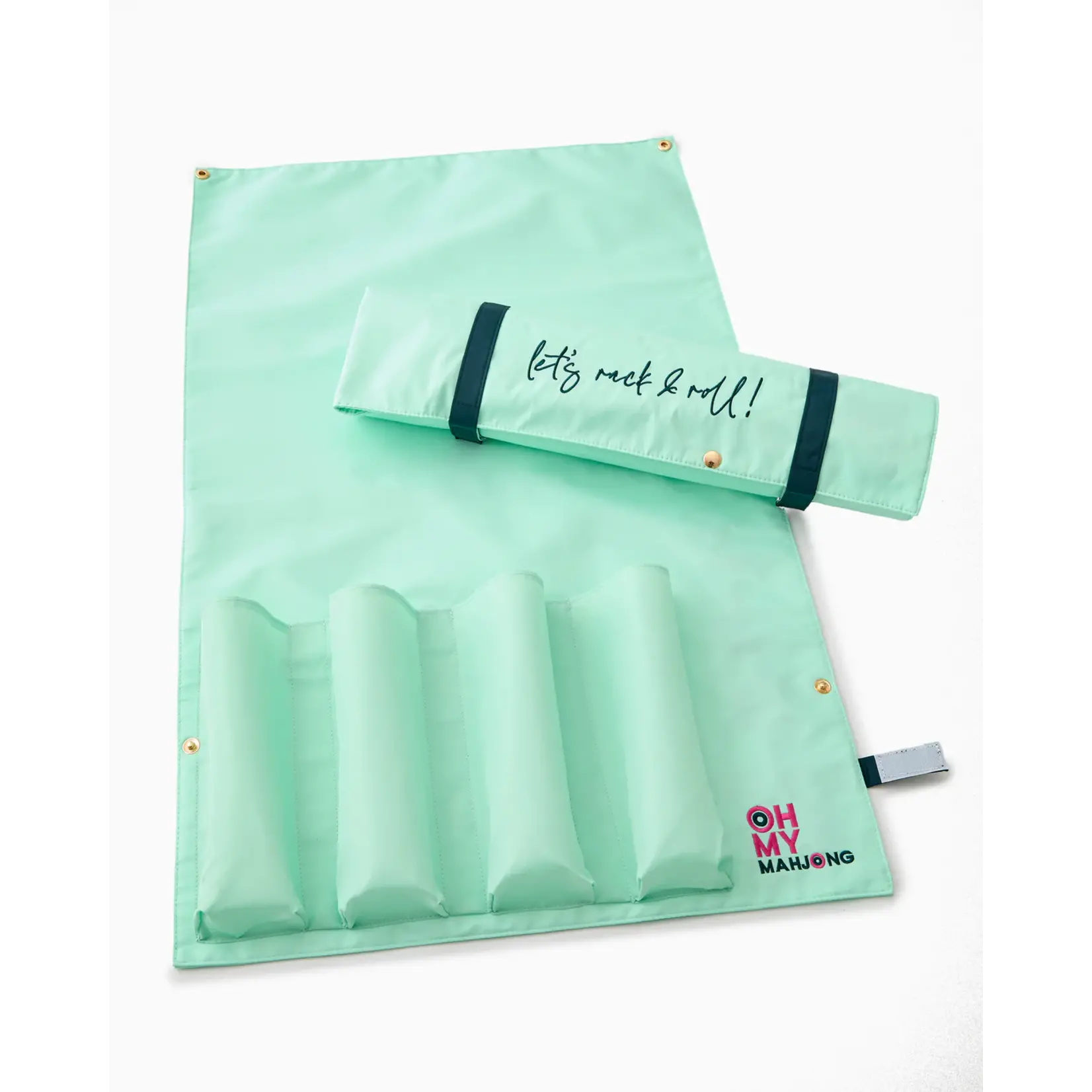 Oh My Mahjong Mint Let's Rack & Roll Bag