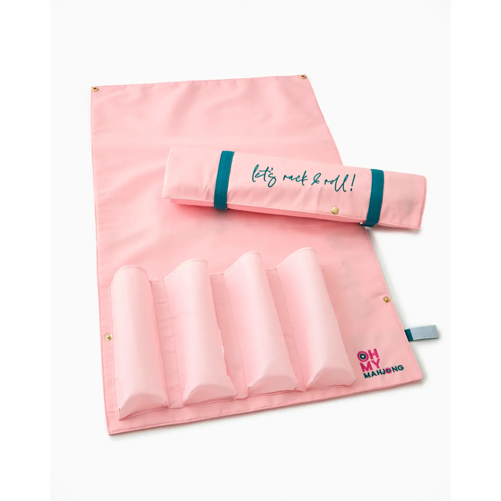 Oh My Mahjong Light Pink Let's Rack & Roll Bag