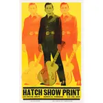 Hatch Show Print Triple Johnny Cash Poster