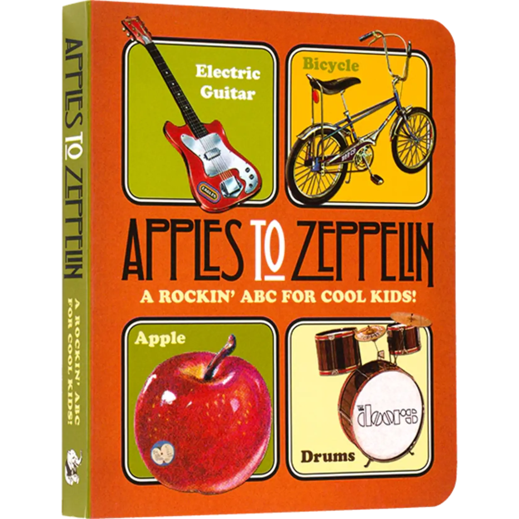 Laughing Elephant Books Apples to Zeppelin: A Rockin' ABC! Children's Board Book