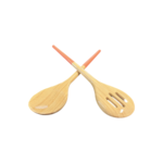 Albert L Refined Salad Server Set Apricot
