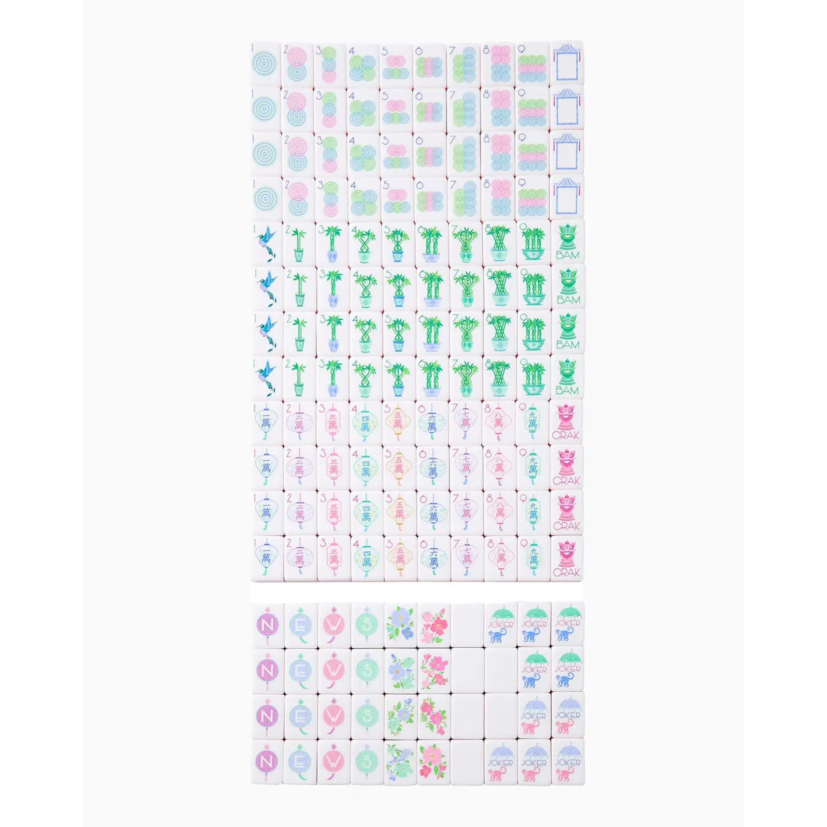Oh My Mahjong Luminaire Mahjong Tile Set (160 tiles)