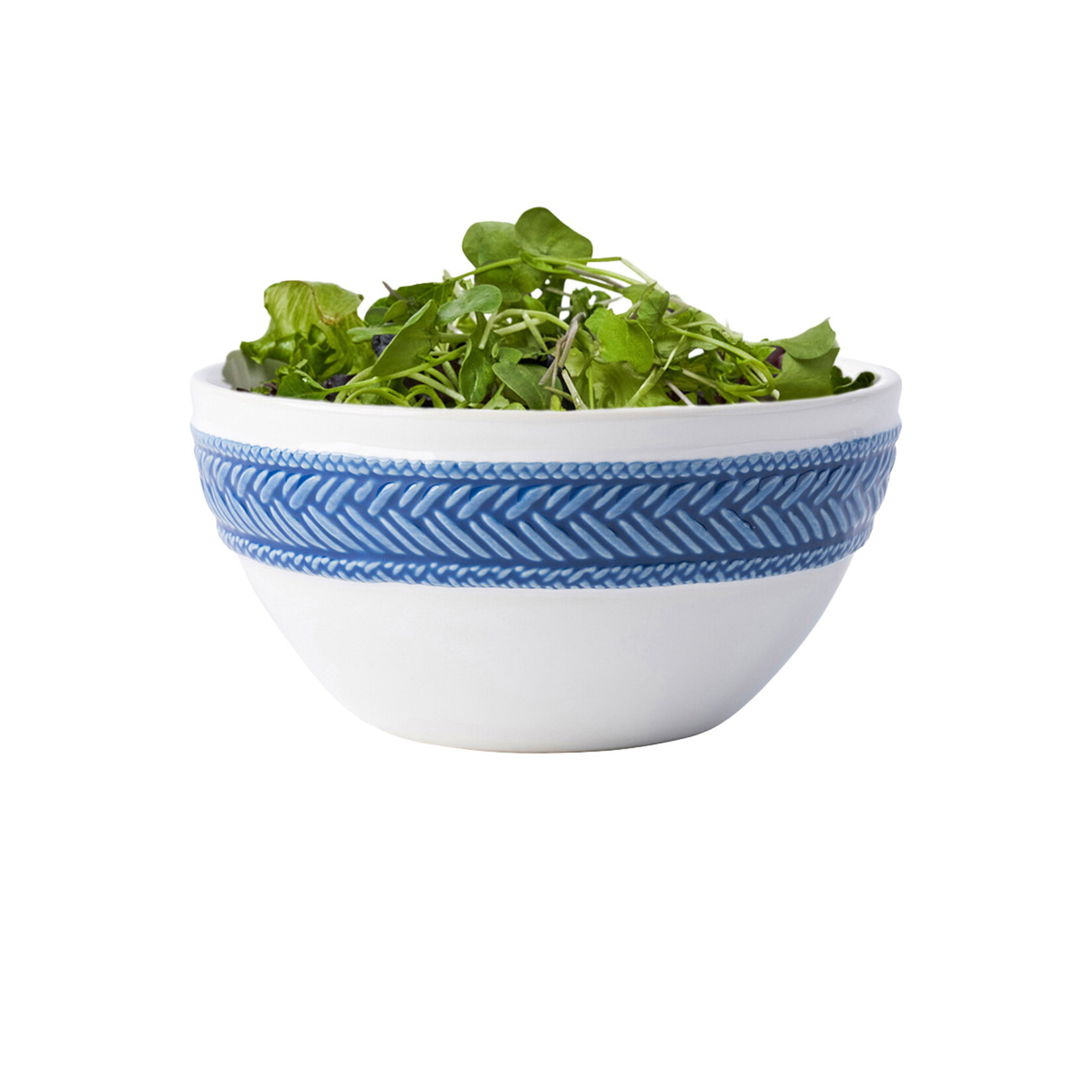 Juliska Le Panier White/Delft Cereal/Ice Cream Bowl