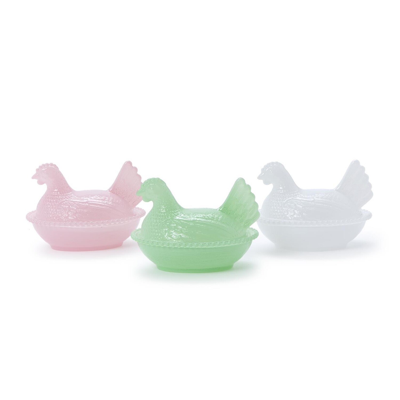 Two's Company Hen on Nest Covered Dish