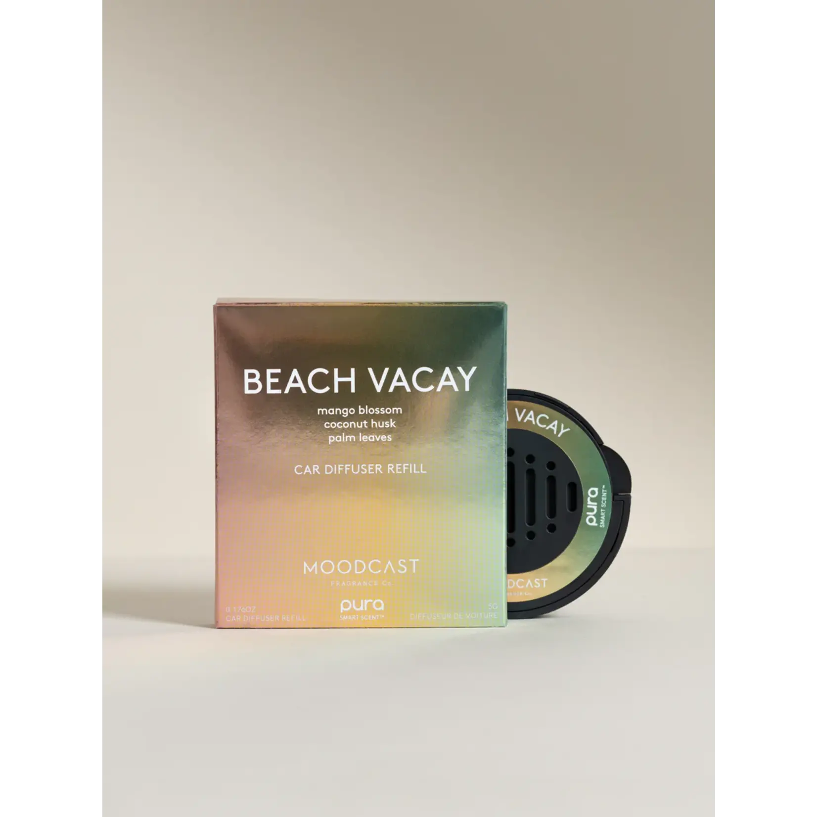 Moodcast Moodcast Pura Car Fragrance Refill Beach Vacay