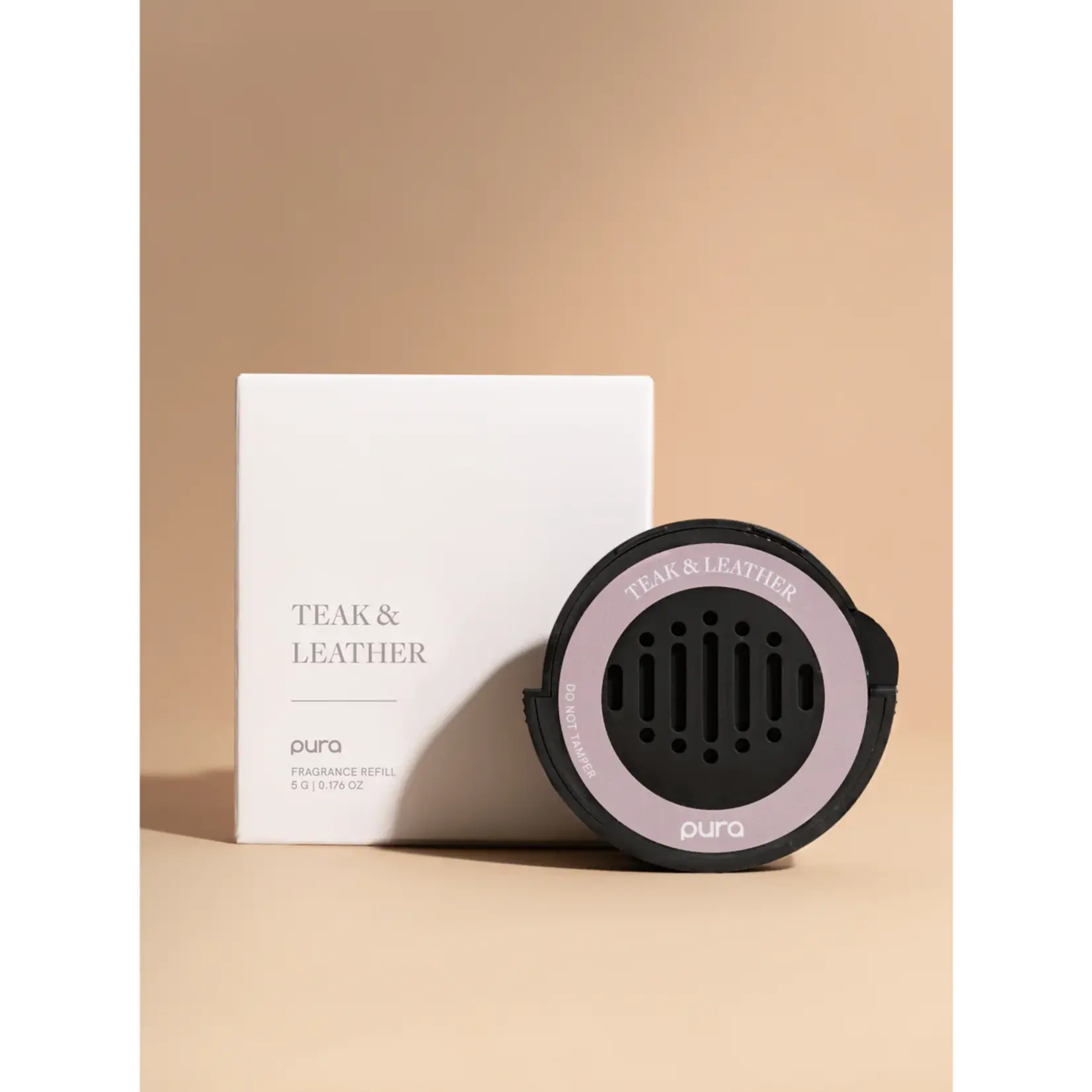 Pura Pura Car Fragrance Refill Teak & Leather