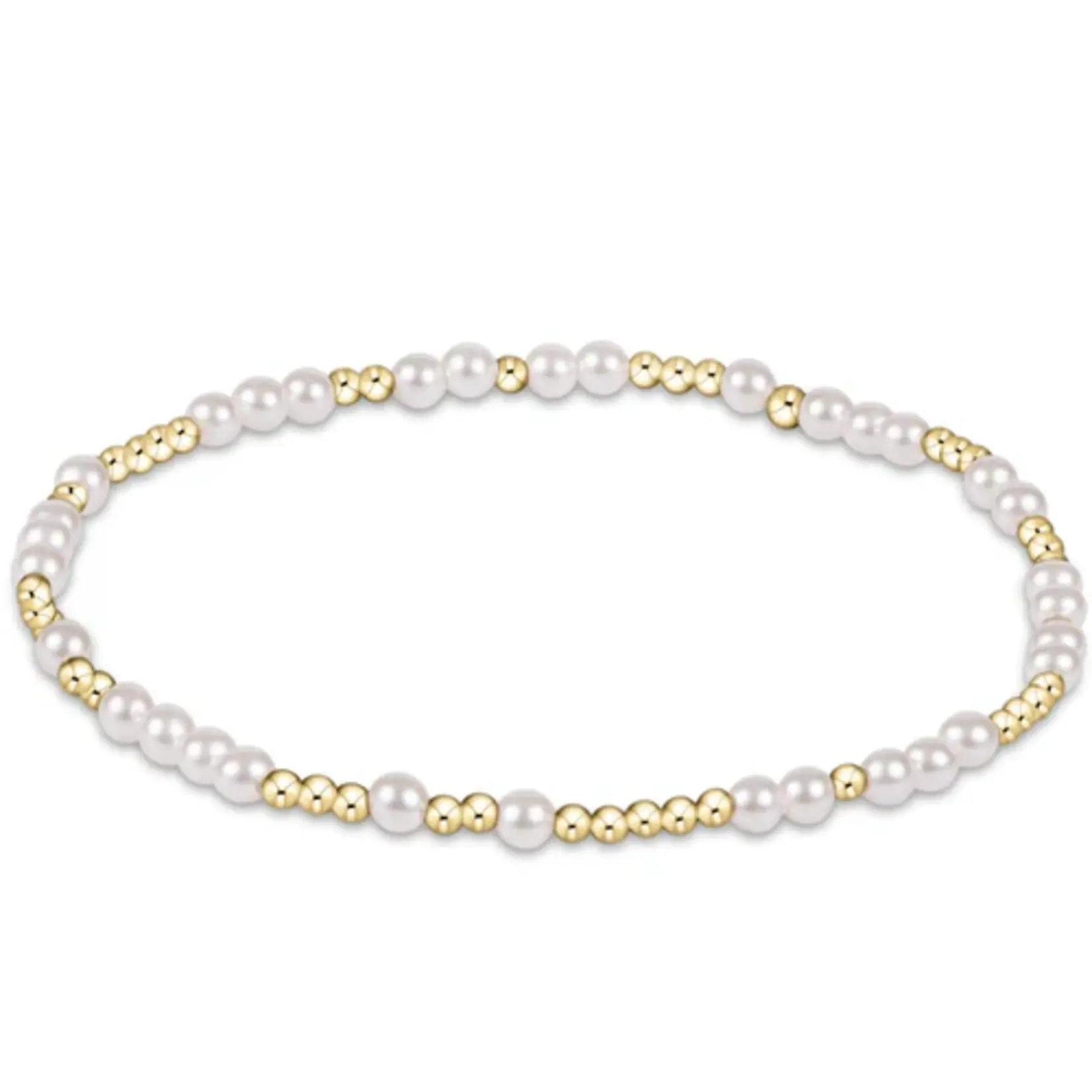 enewton Hope Unwritten 3mm Bead Bracelet Pearl