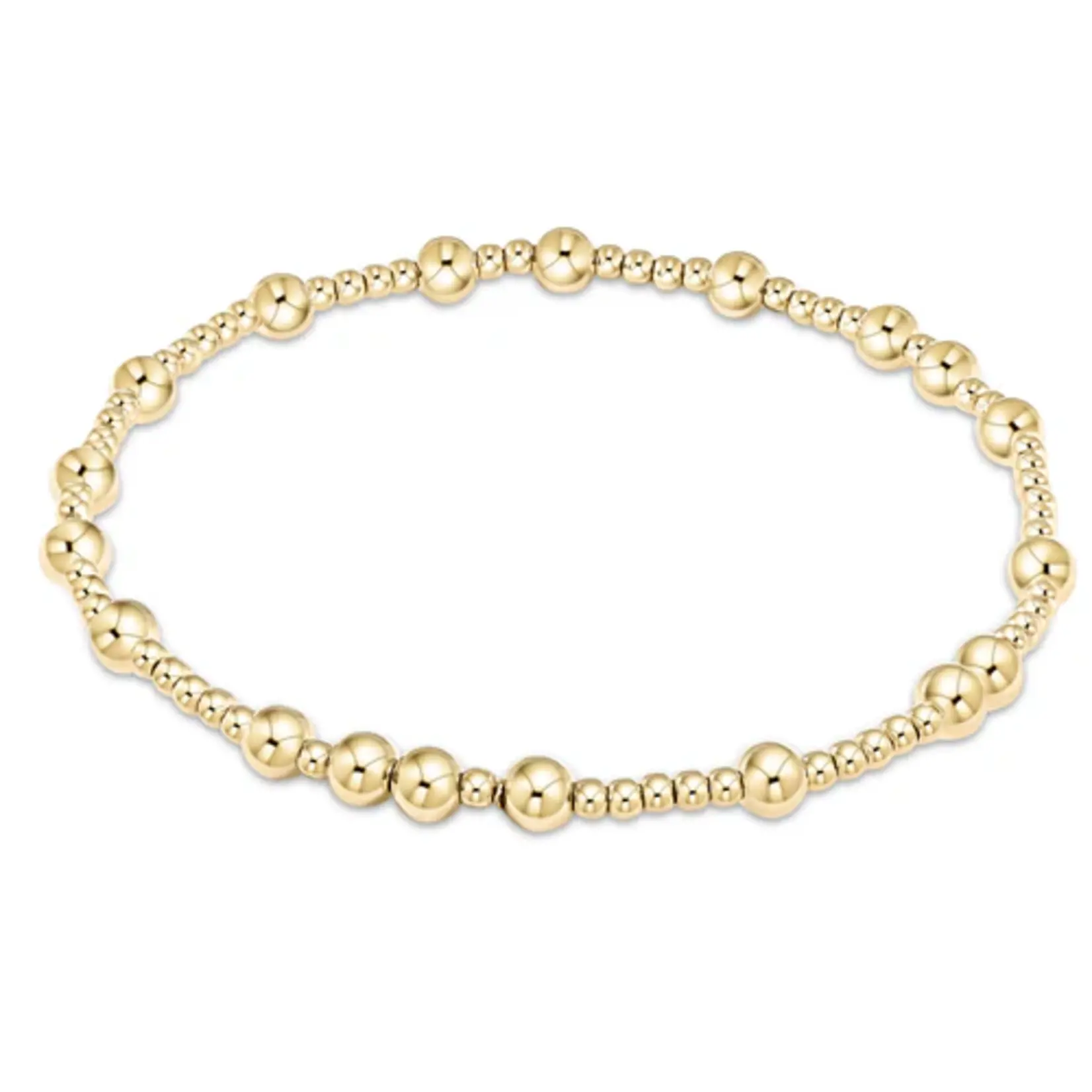 enewton egirl Hope Unwritten 4 mm Bead Bracelet Gold