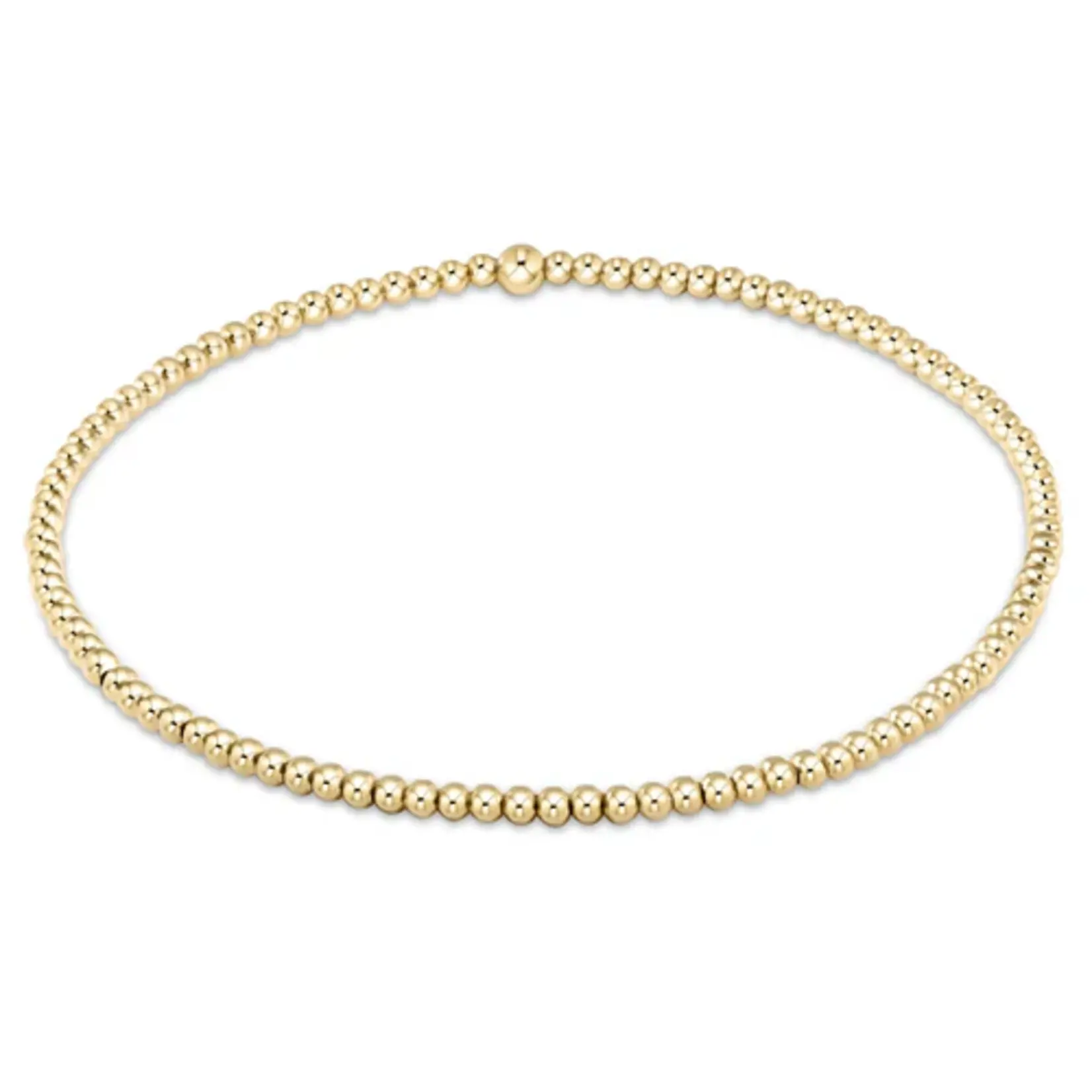 enewton egirl Classic Gold 2mm Bead Bracelet