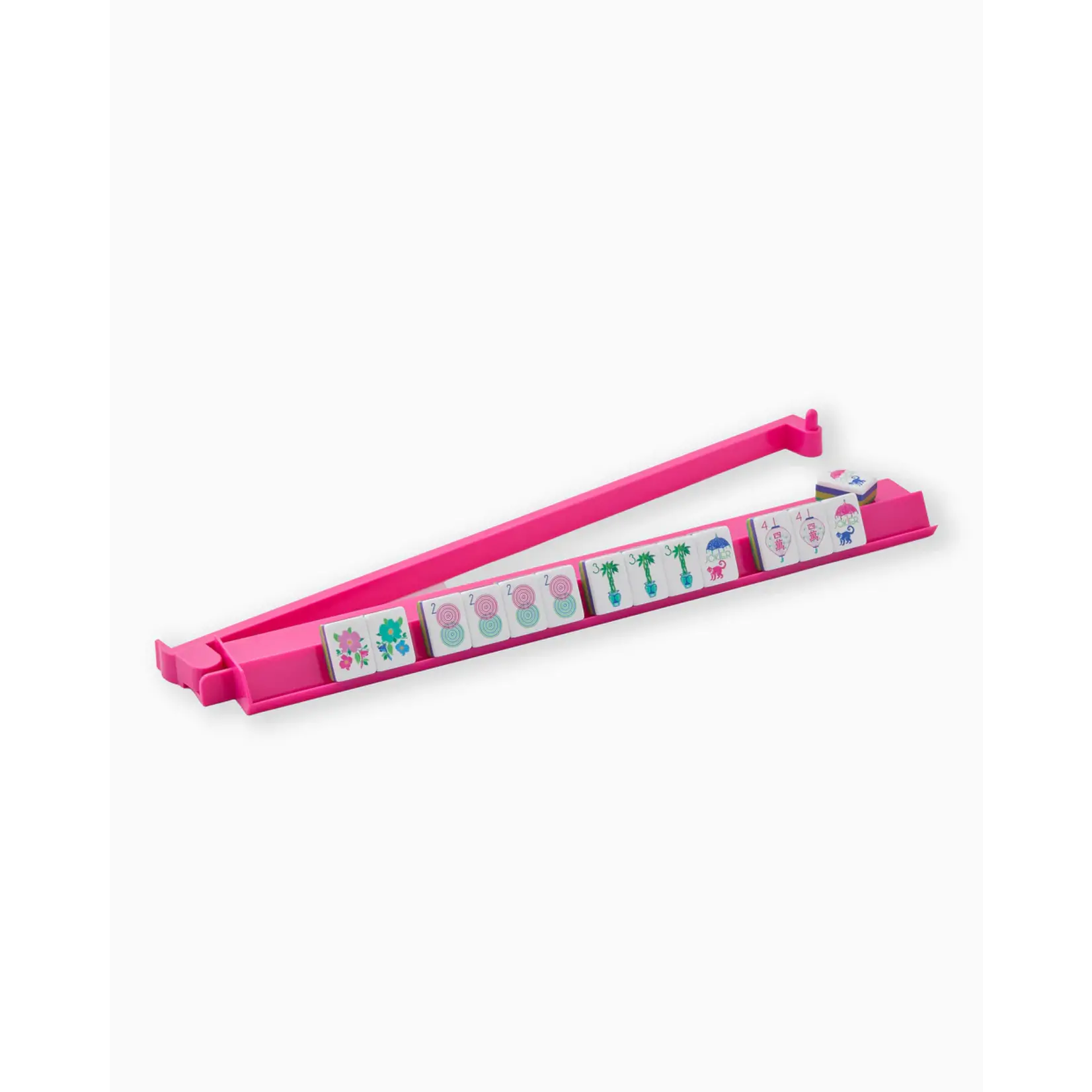 Oh My Mahjong Hot Pink Acrylic Racks & Pushers