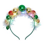Two's Company Baubles Belle Light Up Headband with 3 Modes: Quick Flash, Slow Flash, Random Flash