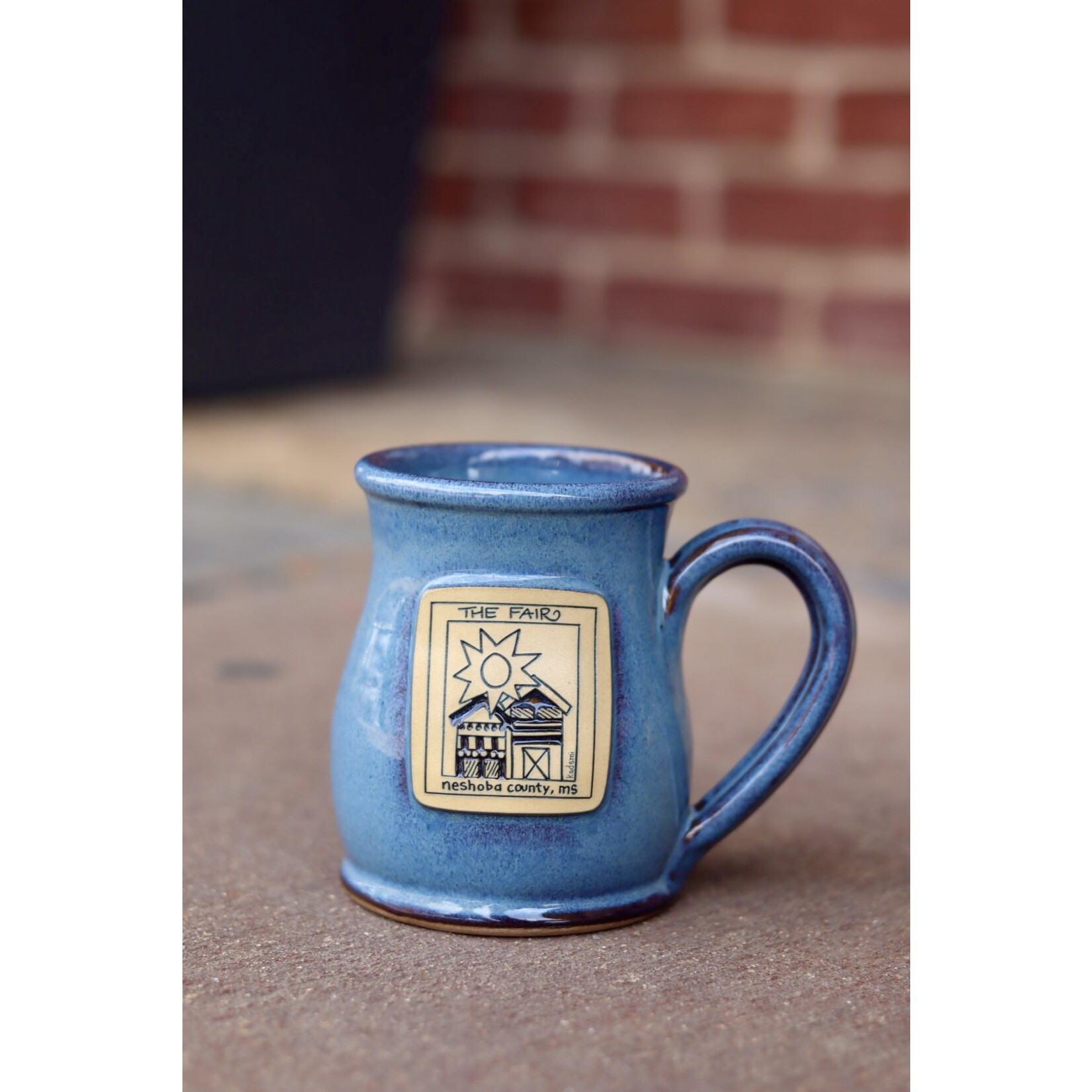 Kademi Fair Tall Belly Coffee Mug Denim