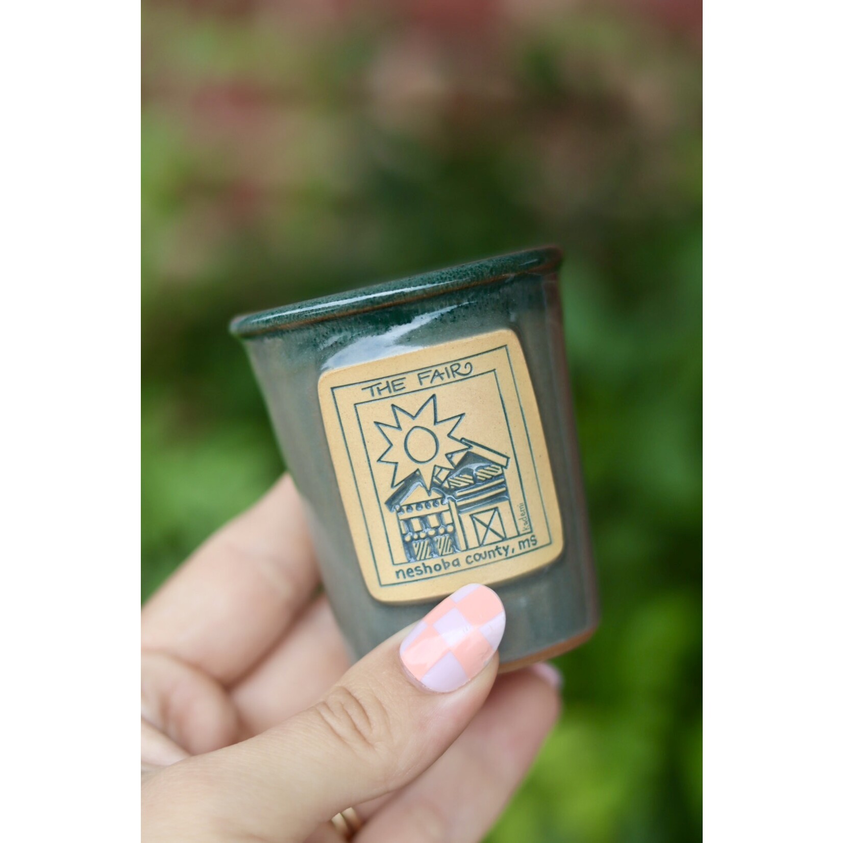 Kademi Fair Shot Glass Sage/Hunt