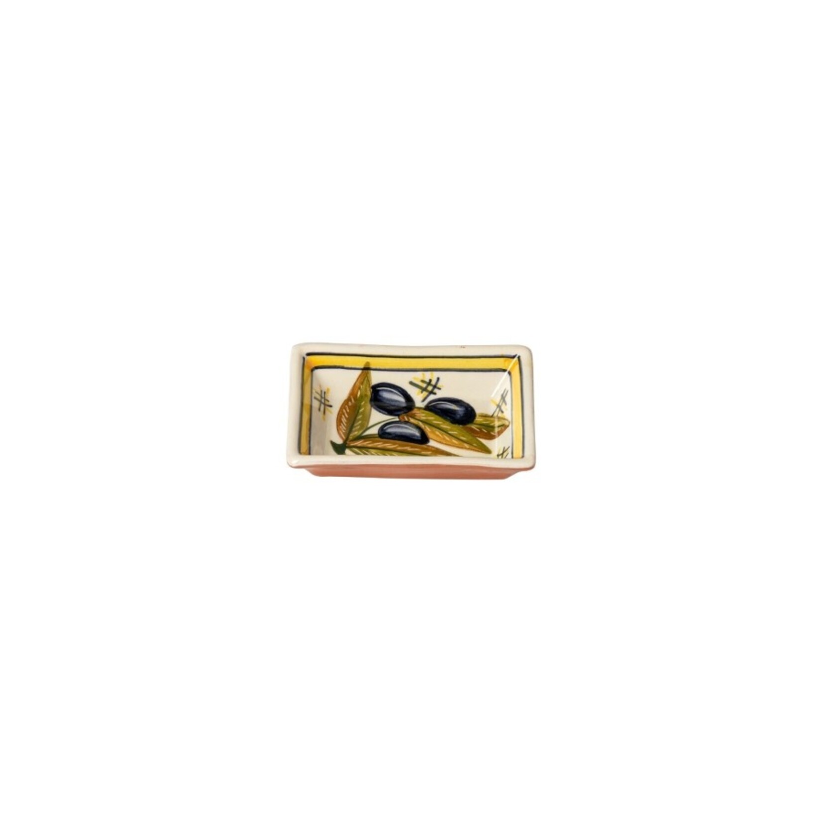 Casafina Alentejo Terracotta Rectangle Dipping Plate