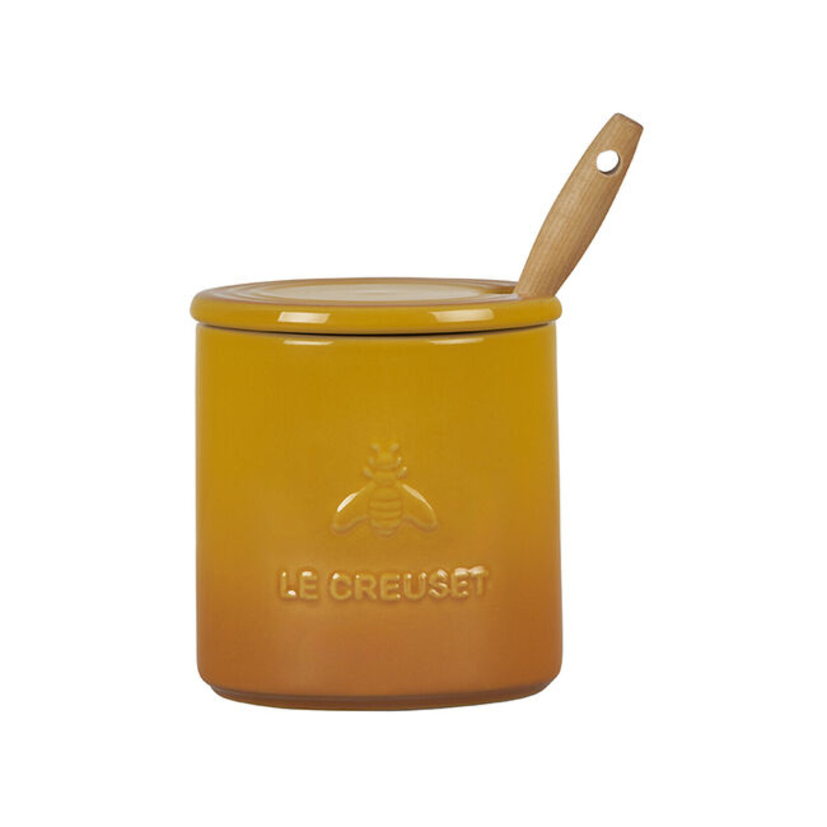 Le Creuset Signature Honey Pot with Dipper 14oz Nectar