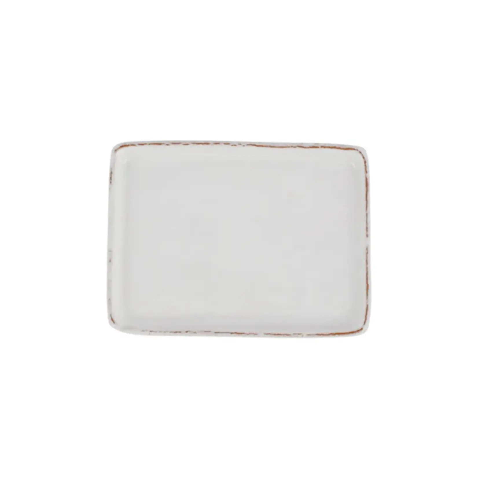 Vietri Cucina Fresca Bianco Rectangular Platter