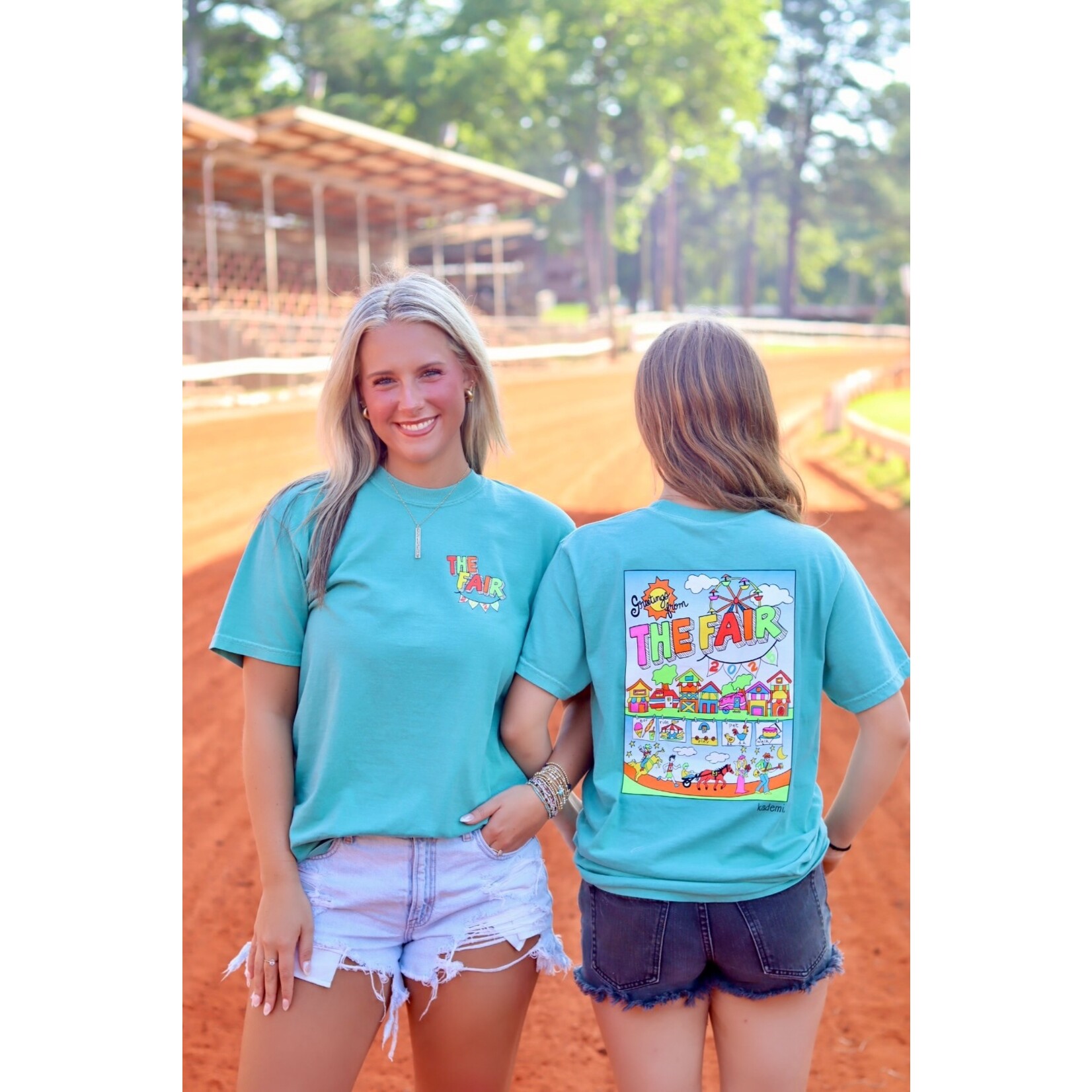 Kademi Fair 2025 Adult T-Shirt Seafoam