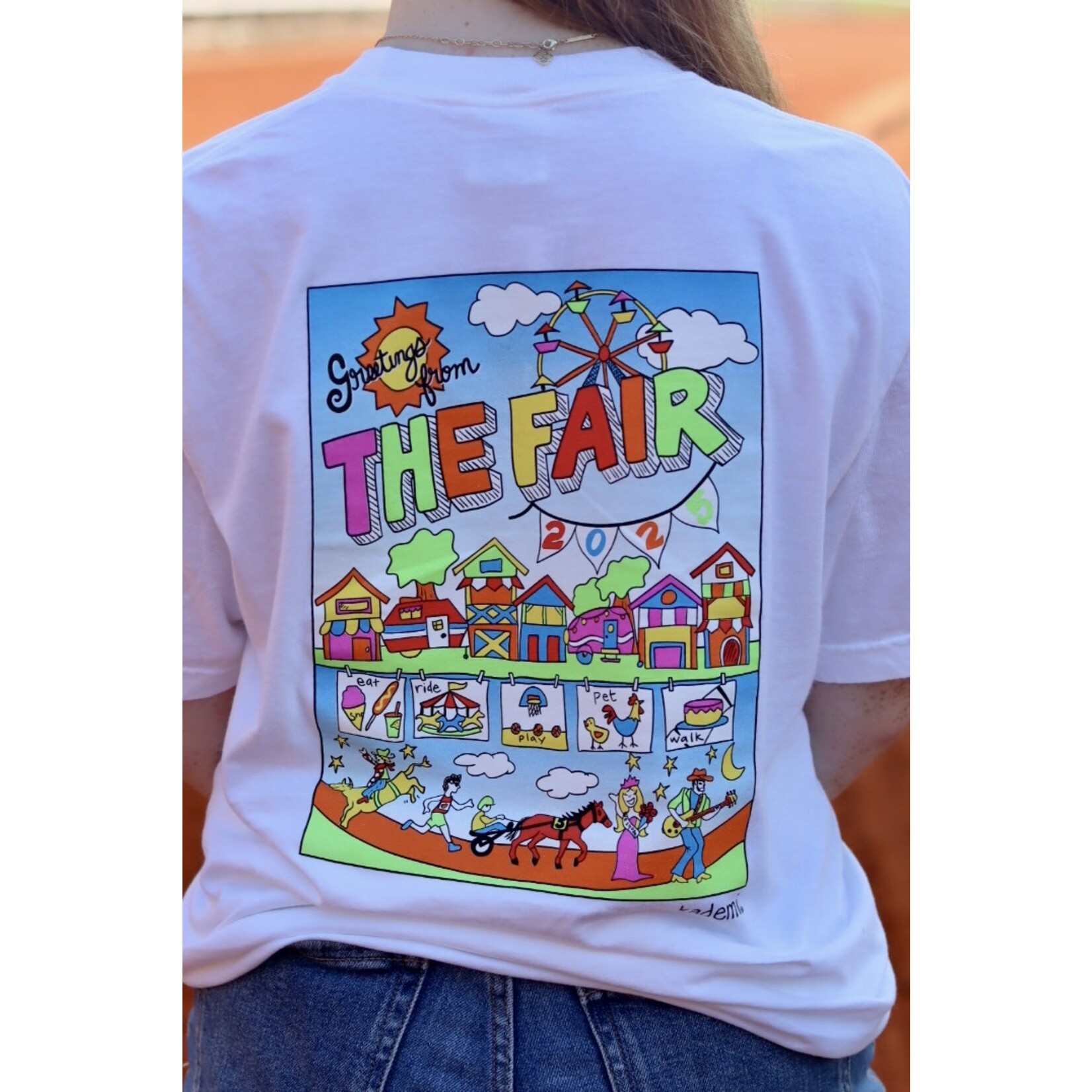 Kademi Fair 2025 Adult T-Shirt White