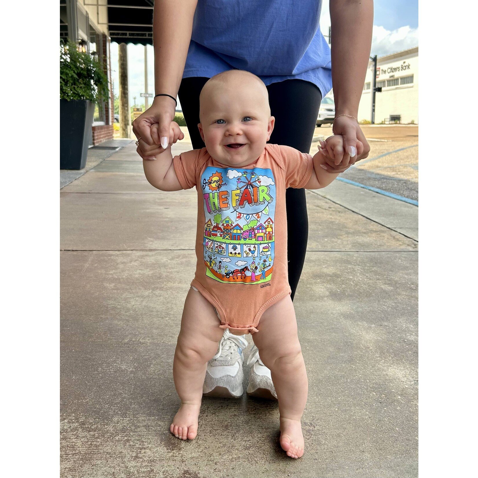 Kademi Fair 2025 Infant Bodysuit Sunset