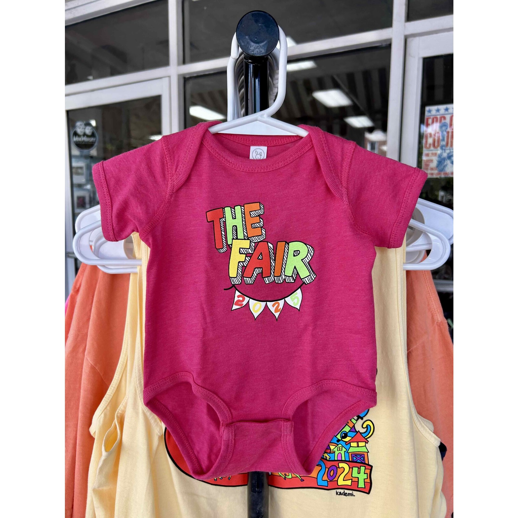 Kademi Fair 2025 Infant Bodysuit Vin Hot Pink