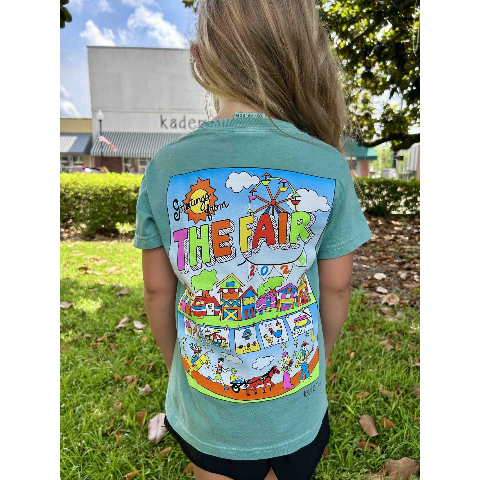 Kademi Fair 2025 Youth T-Shirt Seafoam