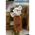 Kademi Fair Rectangular Leather Key Fob Light Brown