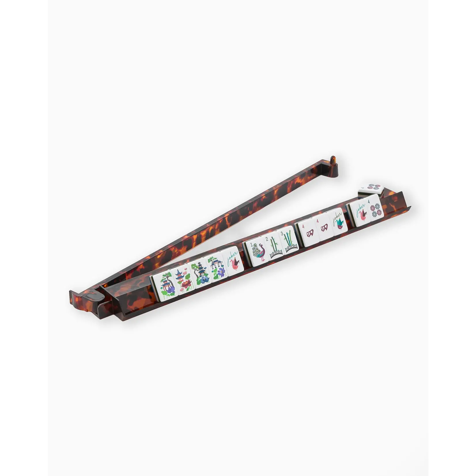 Oh My Mahjong Tortoise Acrylic Rack & Pusher Set