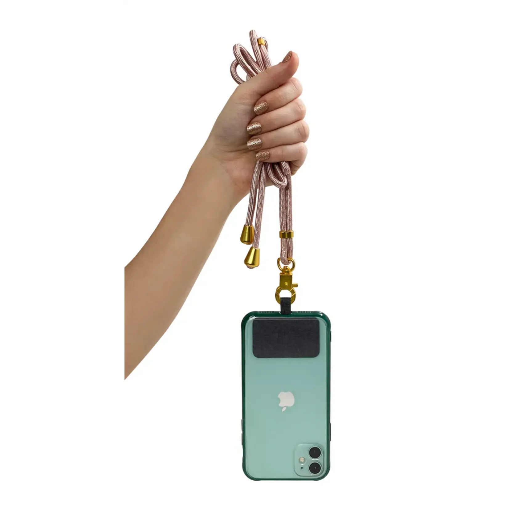 Tech Candy The Hookup Universal Lanyard Rose Gold