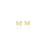 Kris Nations Butterfly Stud Earrings
