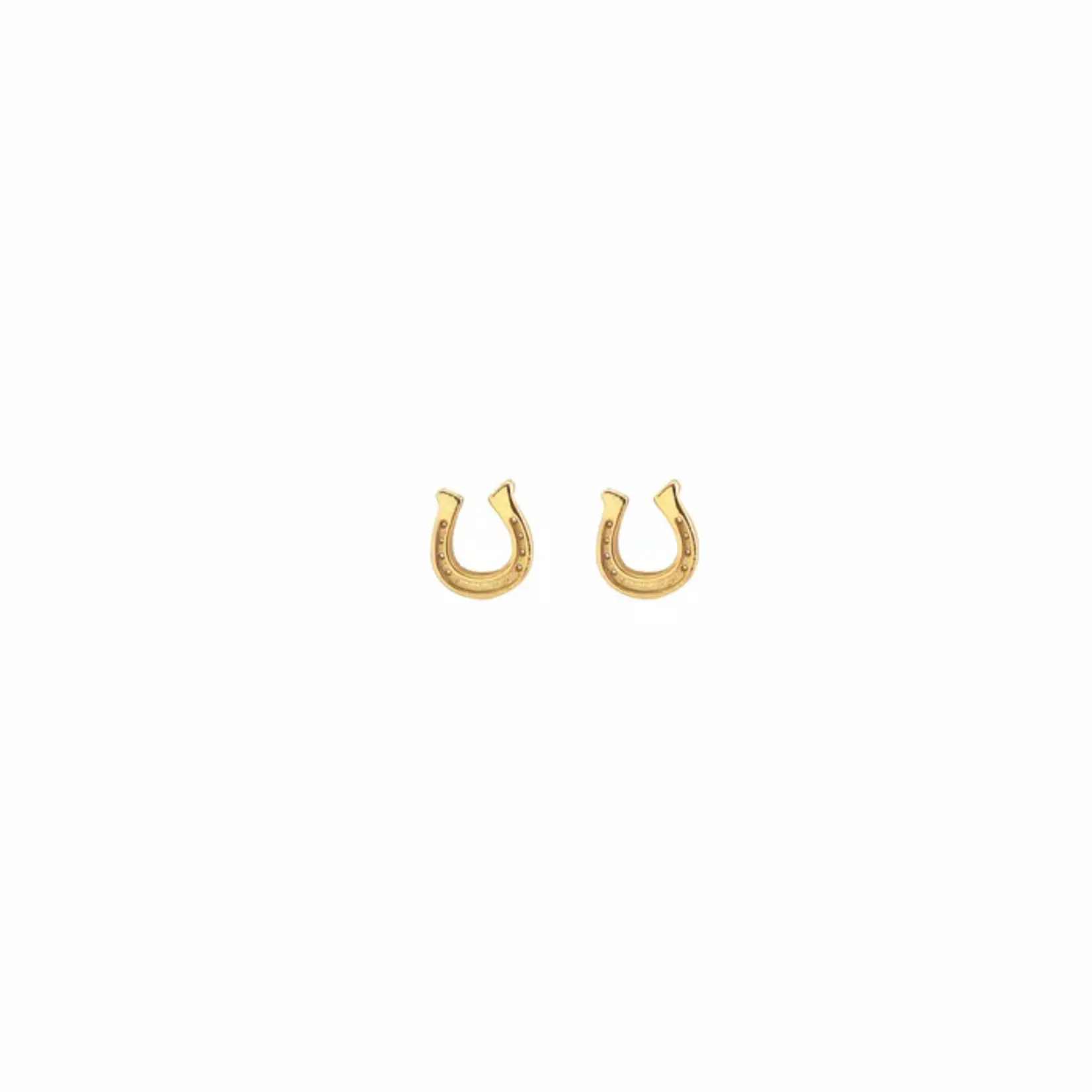 Kris Nations Horseshoe Stud Earrings