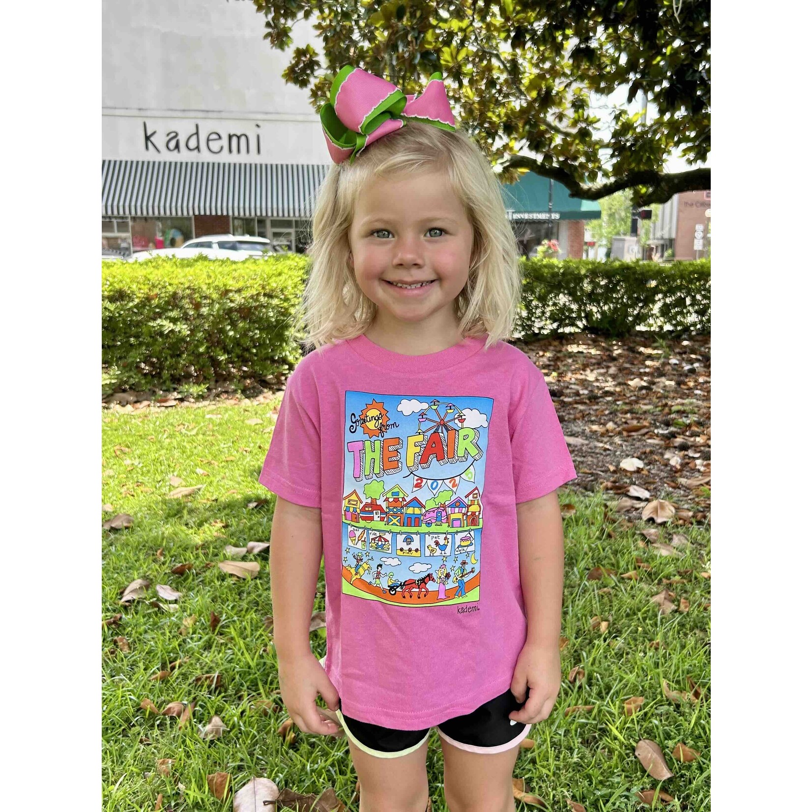 Kademi Fair 2025 Toddler T-Shirt Raspberry