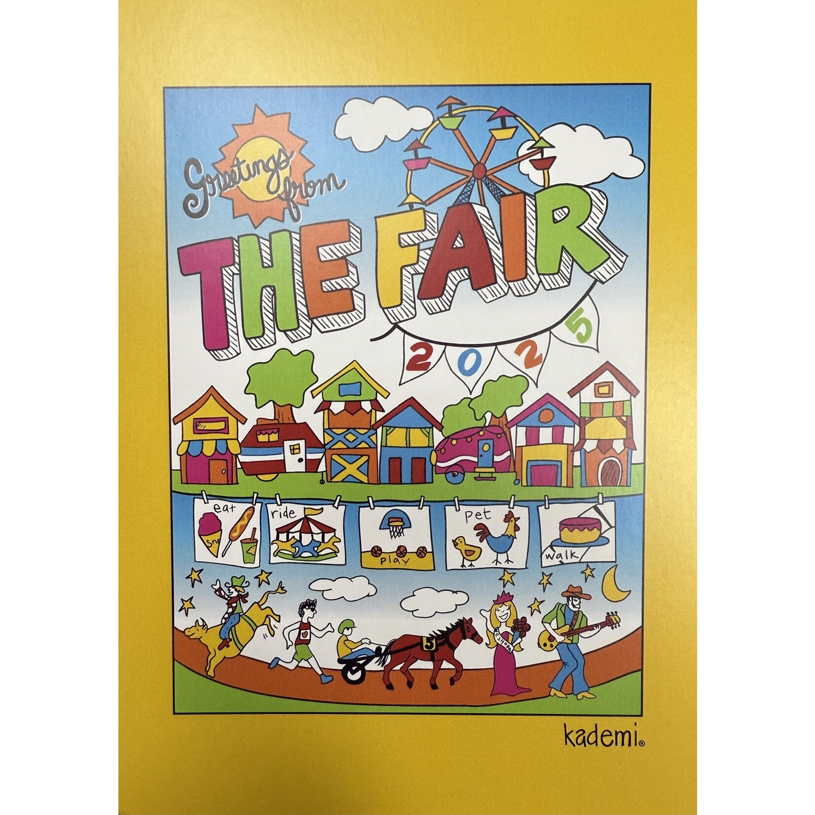 Kademi Fair 2025 Postcard