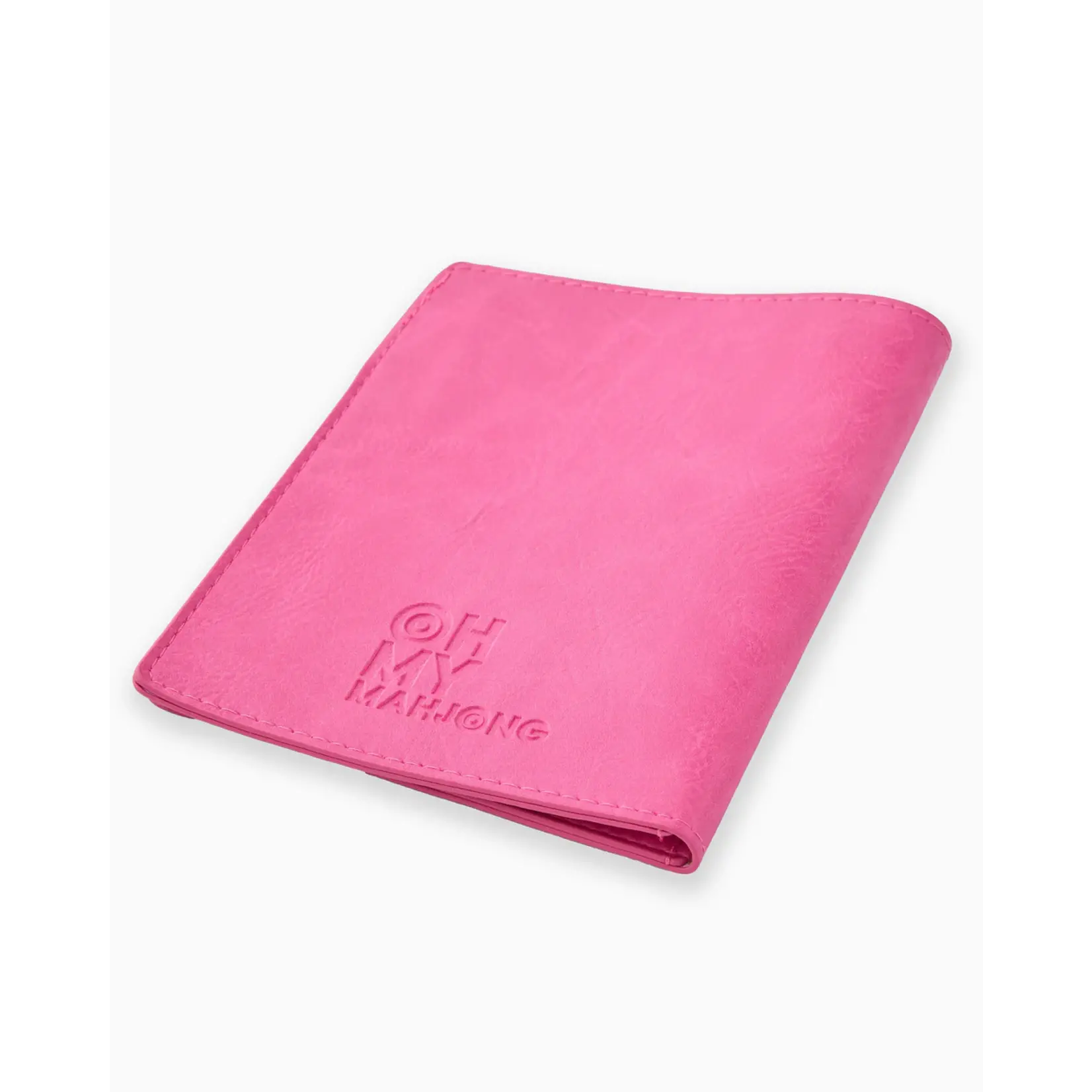 Oh My Mahjong Mahjong Card Folio, Hot Pink