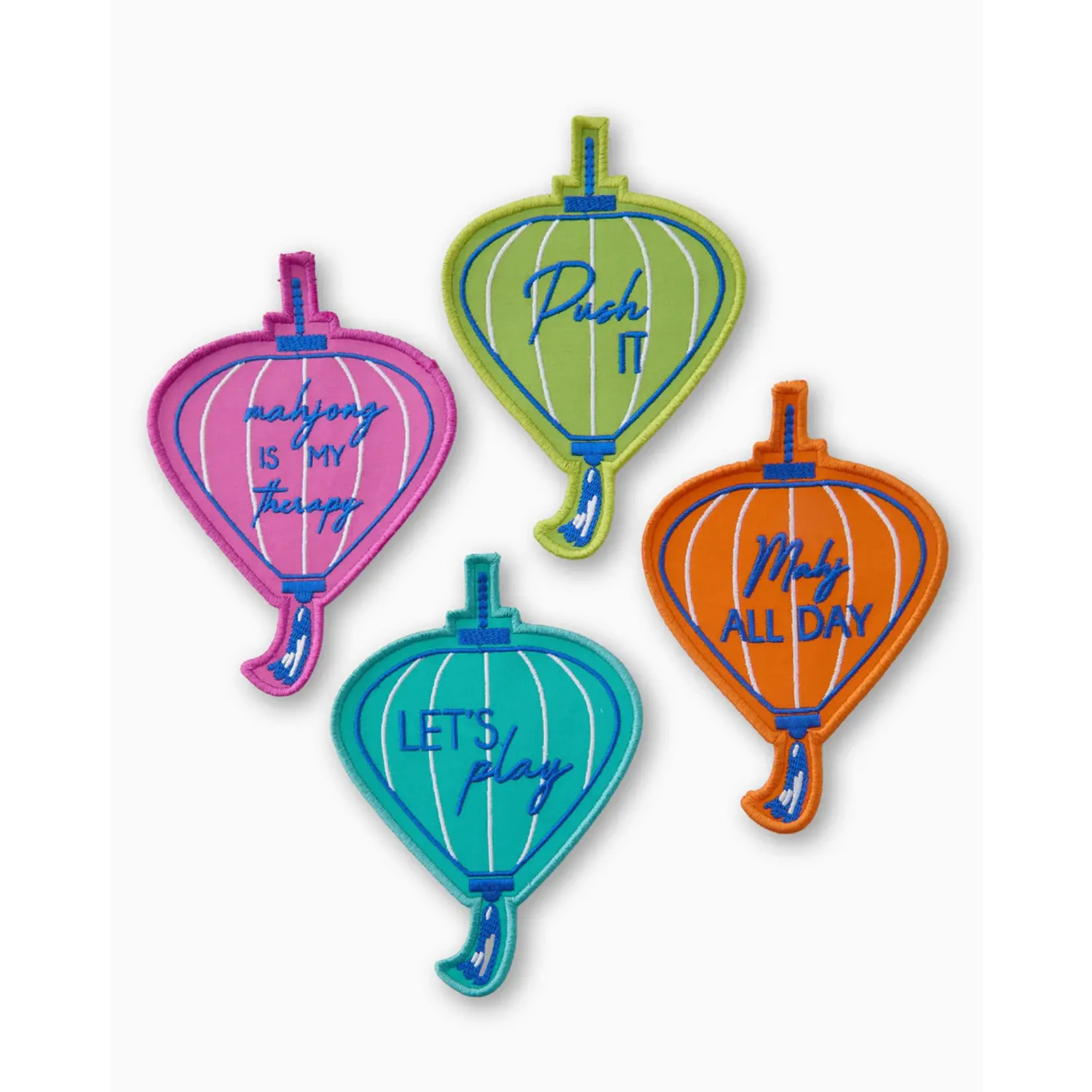 Oh My Mahjong Mahjong Lantern Cocktail Napkins