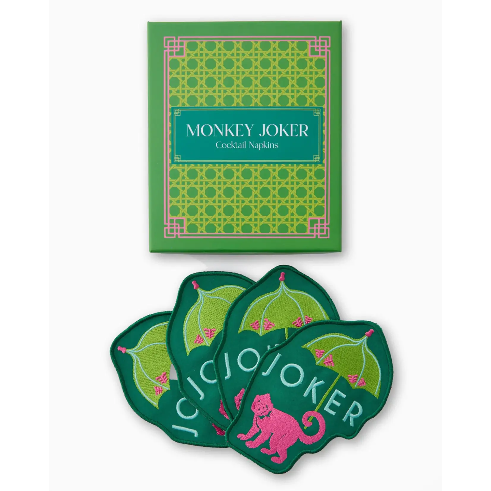 Oh My Mahjong Mahjong Monkey Joker Cocktail Napkins