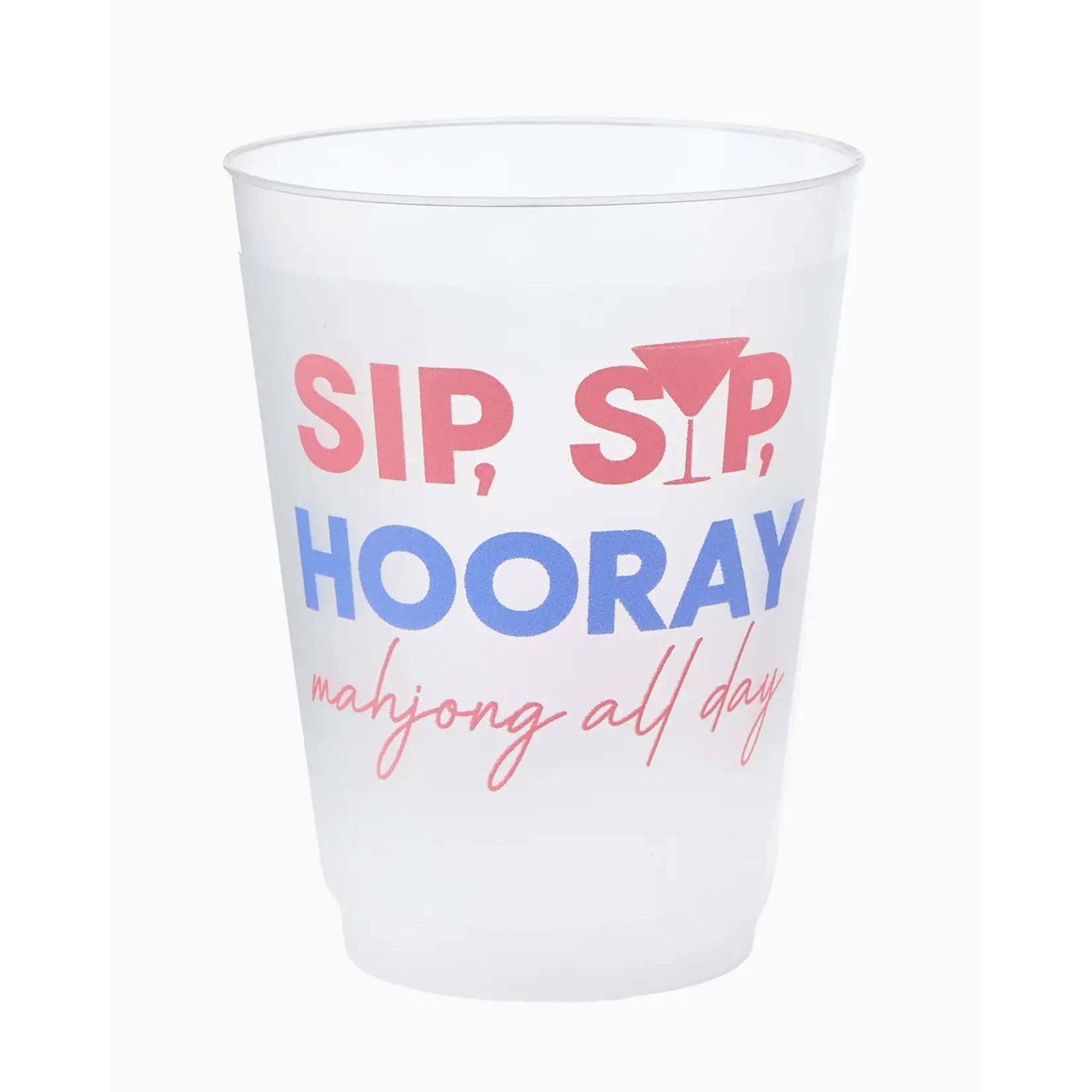Oh My Mahjong Mahjong Sip Sip Hooray Cups