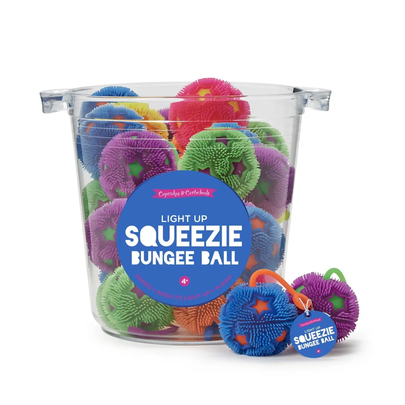 Two's Company Light Up Bungee Ball Squeeze