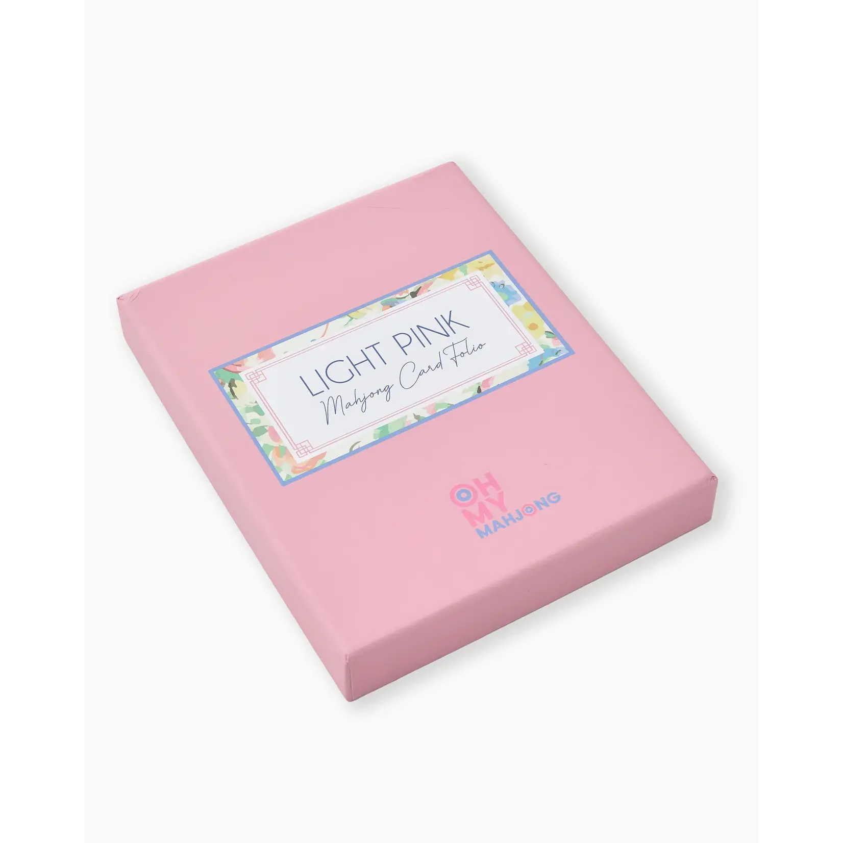 Oh My Mahjong Mahjong Card Folio, Light Pink