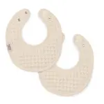 Bella Tunno Drool Bib Set Linen