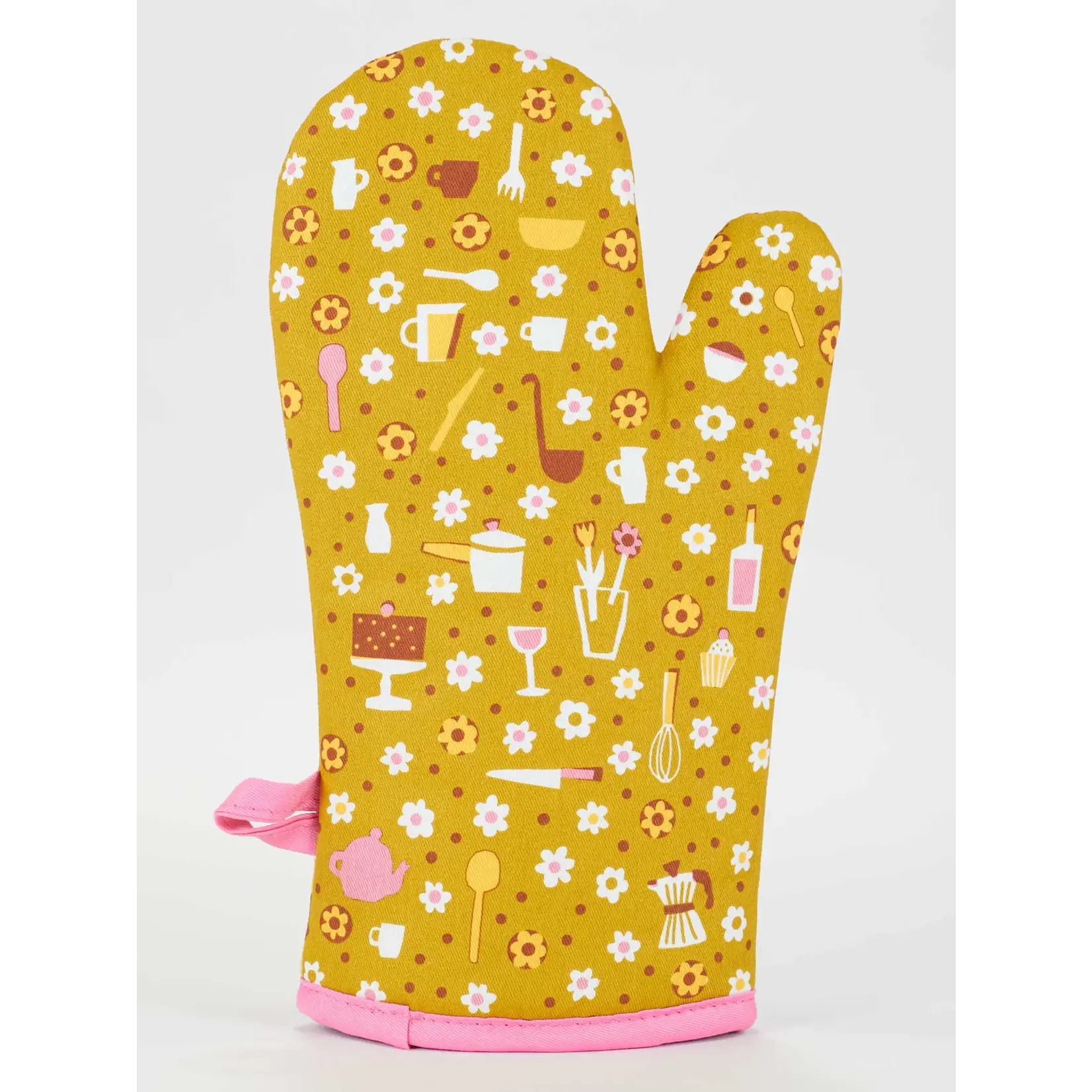 Blue Q Never Want Your Help Oven Mitt